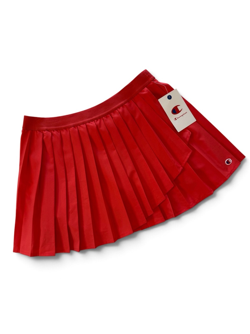 Champion Girls XL 16 Red Pleated Tennis Skort Built In Shorts NWT Athletic
